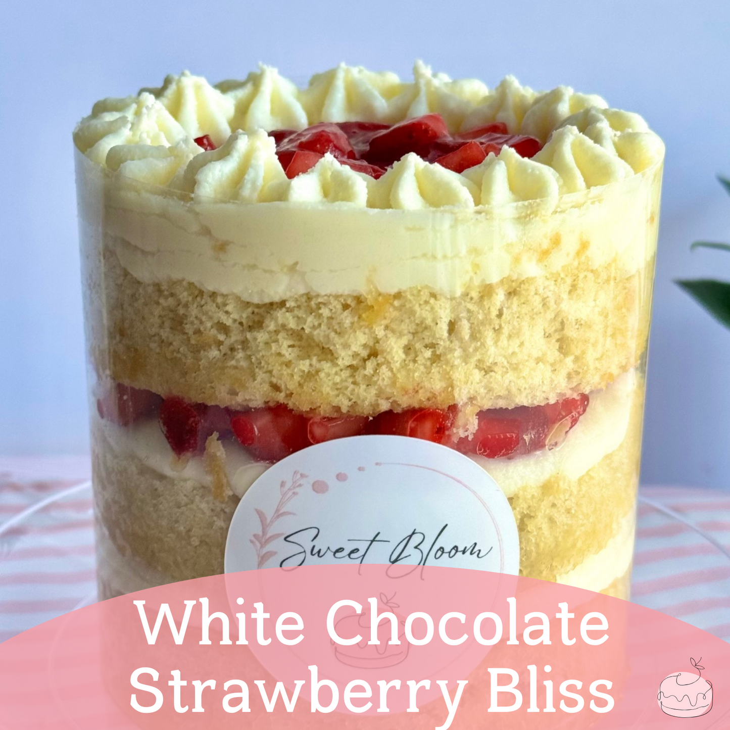 White Chocolate Strawberry Bliss